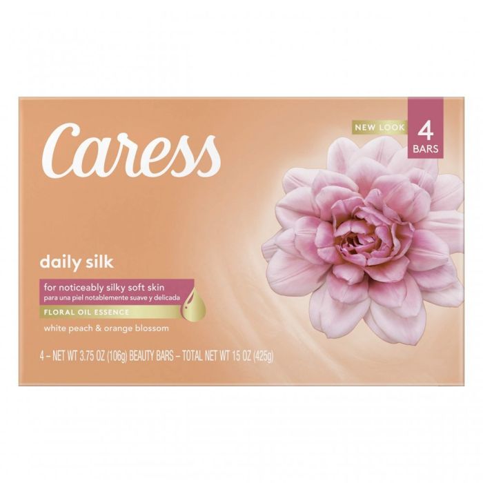 Caress Soap Daily Silk 4pk