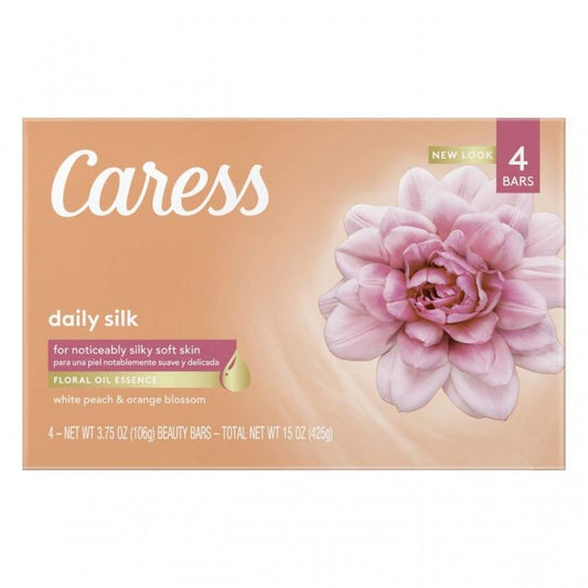 Caress Soap Daily Silk 4pk
