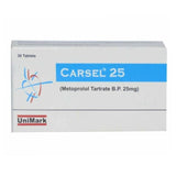 Carsel 25mg Tablets