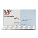 Co Diovan 160mg 12.5mg Tablets