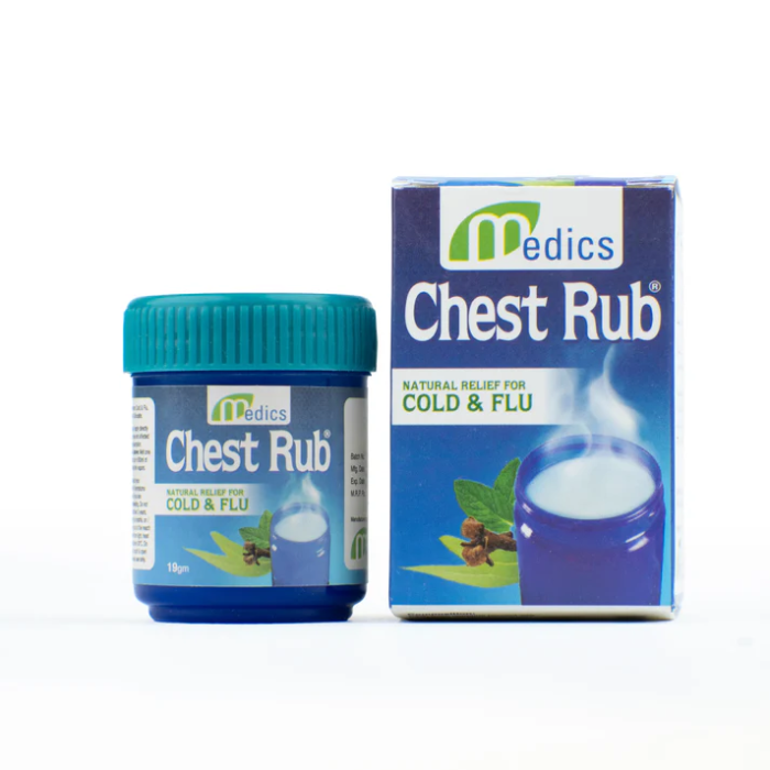 Medics Chest Rub Cold Flu 19g
