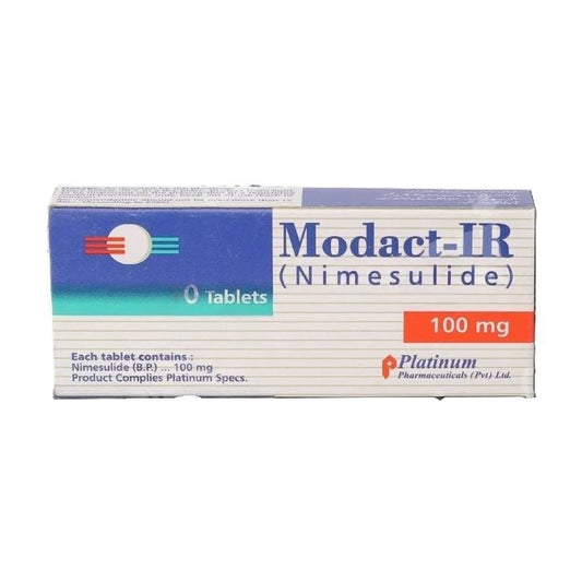 Modact ir 100mg tab 20s