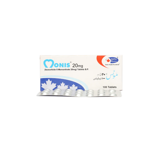 Monis 20mg Tablets 20s