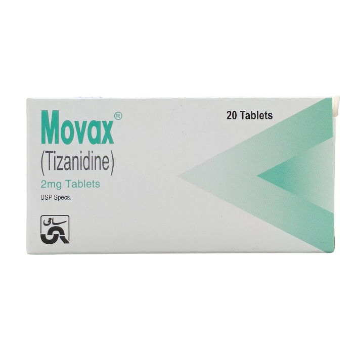 Movax 2mg Tablets 20s