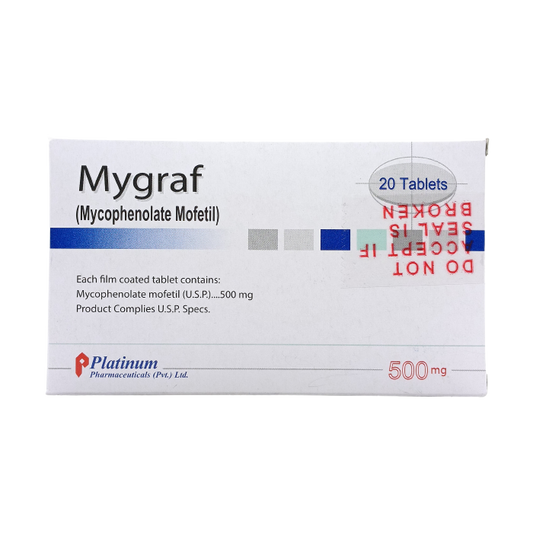Mygraf 500mg Tablets