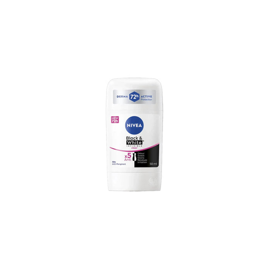 Nivea Deo Stick 50ml Black & White Invisible