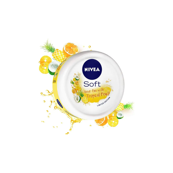 Nivea Soft Cream 100ml Tropical Fruit