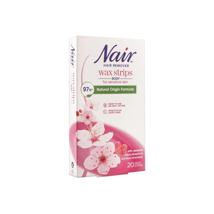 Nair Body Wax Strips 20cs Floral