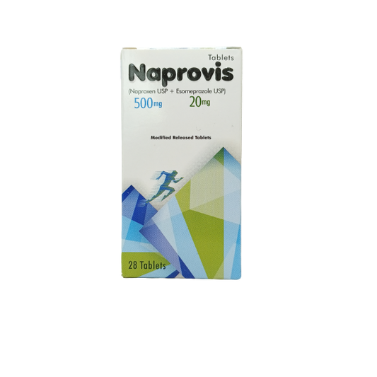 Naprovis 500mg 20mg Tablets 28s