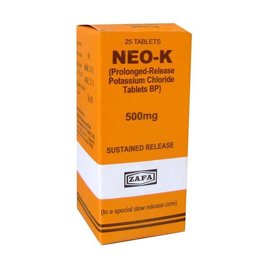 Neo K 500mg Tablets 25s
