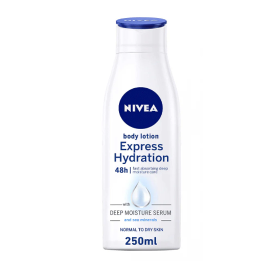 Nivea Body Lotion 250ml Express Hydration.