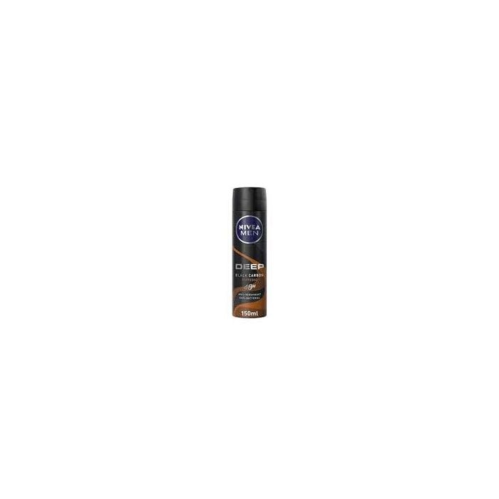 Nivea Body Spray 150ml Deep Black Carbon Espersso