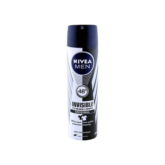 Nivea Body Spray 150ml Black & White Invisible Original