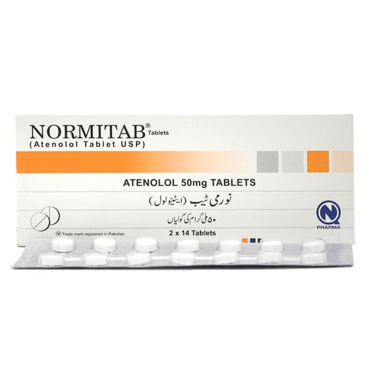 Normitab 50mg Tablets