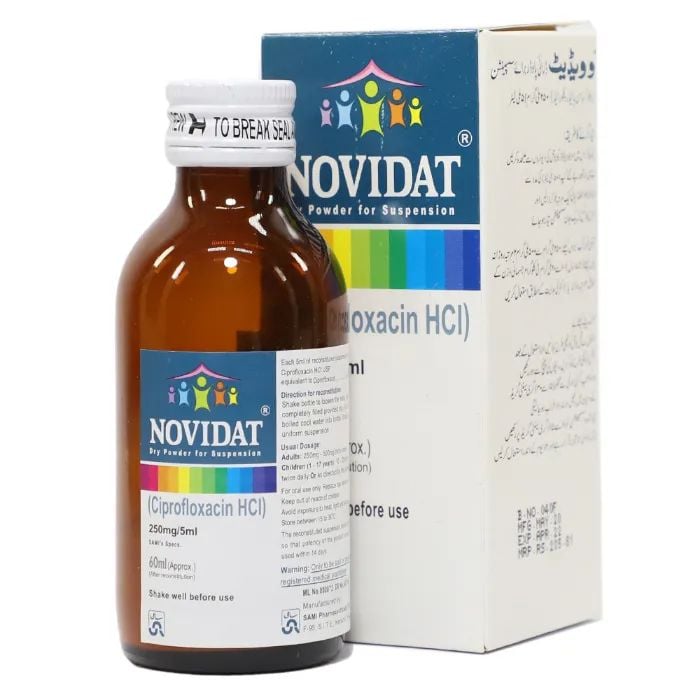 Novidat Syp 250mg 60ml