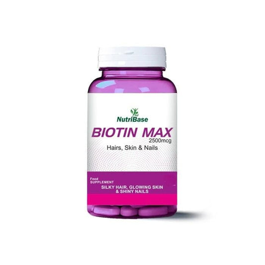 Nutribase Biotin Max 2500mg Tablets 30s
