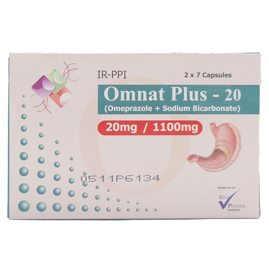 Omnat Plus 20mg Capsules