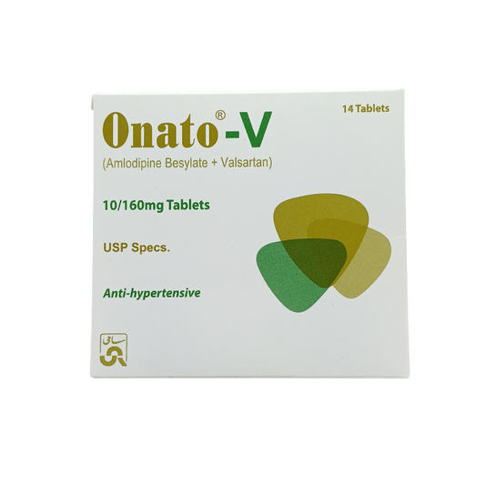 Onato V 10 160mg Tablets 14s