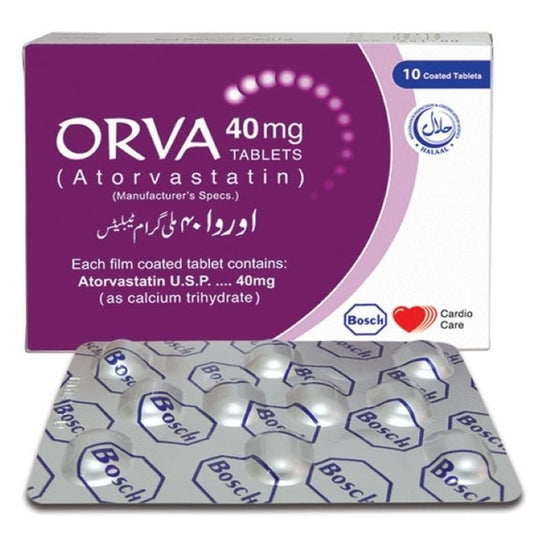 Orva 40mg tab 10s