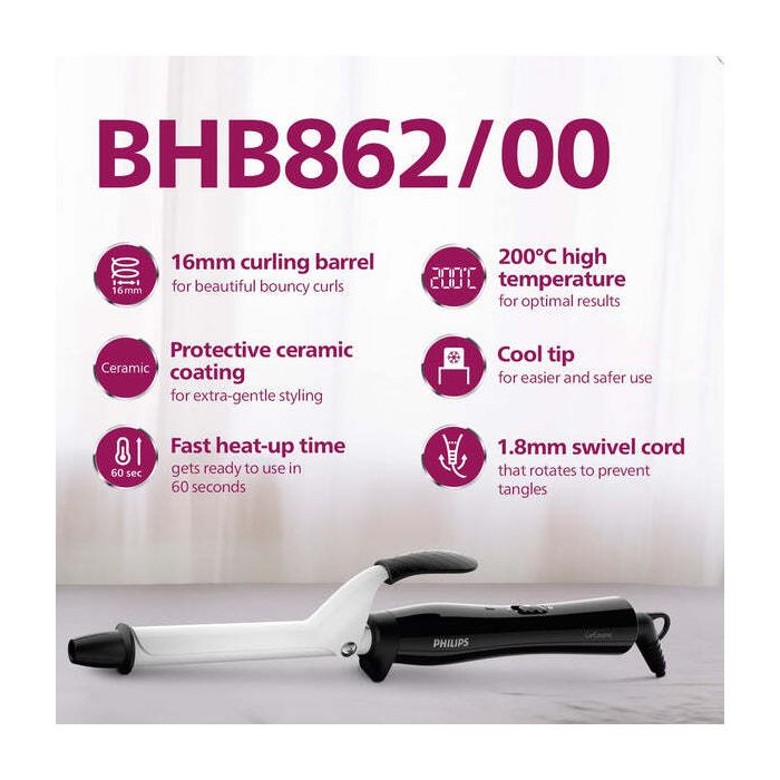 Philips Hair Curler Bhb862