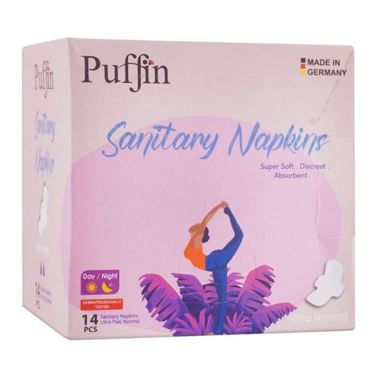 Puffin Sanitary Napkins Ultra Pad Normal 14s