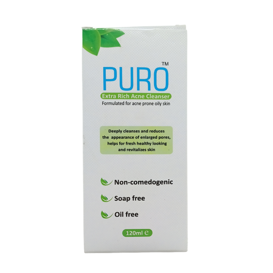Puro Extra Rich  Acne Cleanser 120ml