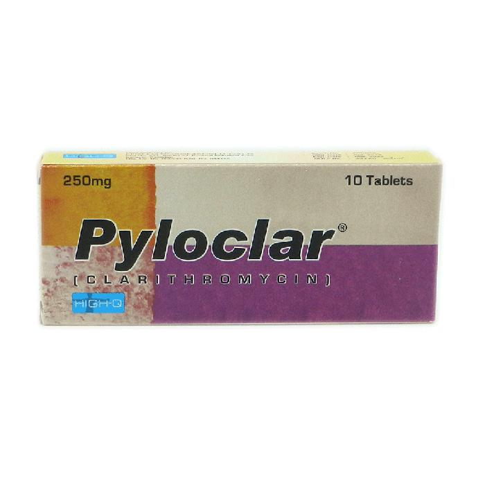 Pyloclar 250mg Tablets