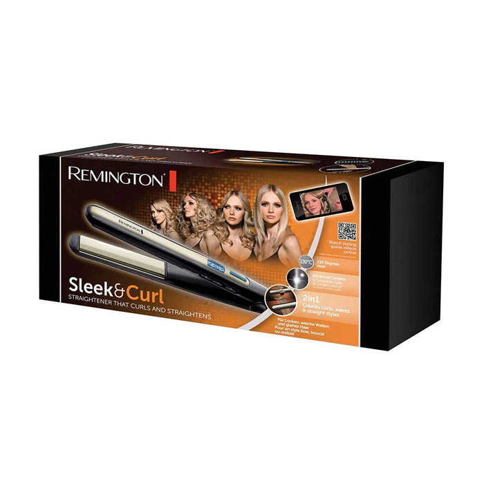 Remington Sleek&Curl Hair Straightener S6500