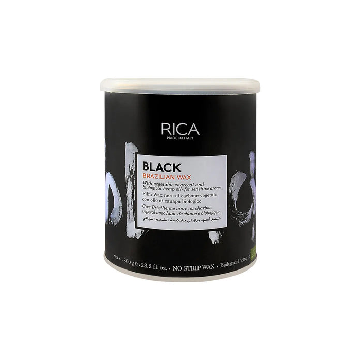 Rica Wax 800ml Brazilian Black