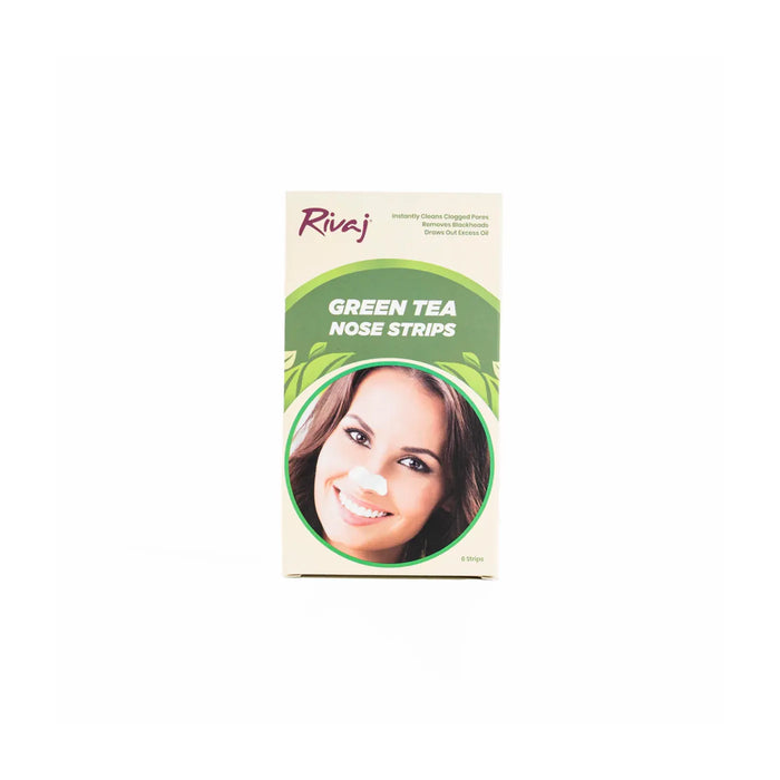 Rivaj Nose Strips 6pcs Green Tea