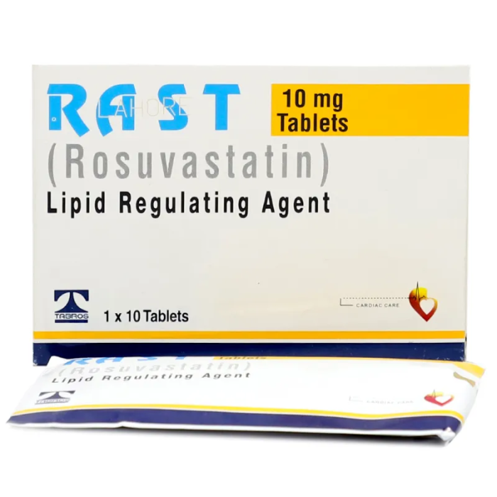 Rast 10mg Tablets