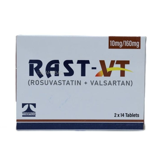 Rast Vt 10mg 160mg Tab 28s