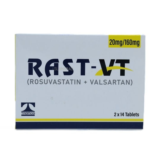 Rast Vt 20mg 160mg Tabs 28s