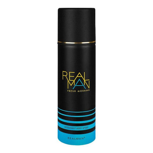 Real Man Body Spray 150ml Fresh Morning