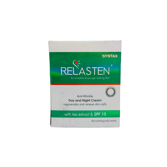Relasten Cream 15spf