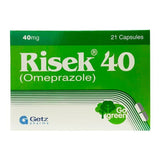 Risek 40mg Capsules 21s