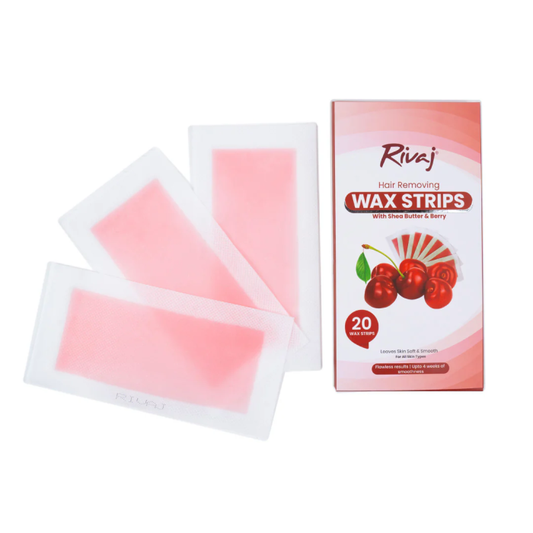 Rivaj Wax Strips 20cs Shea Butter