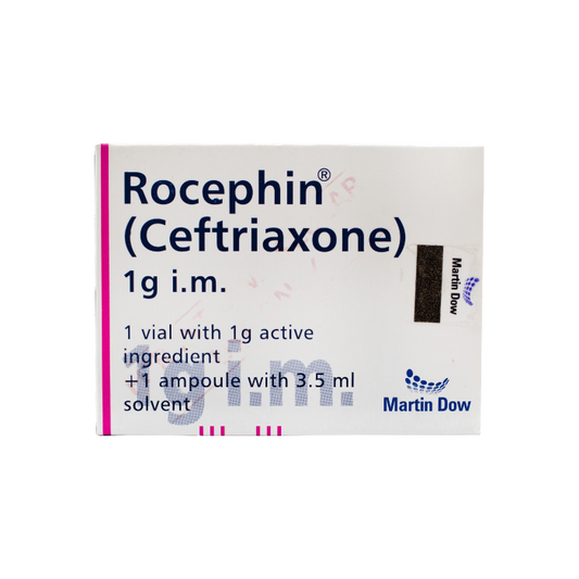 Rocephin 1g Im Inj