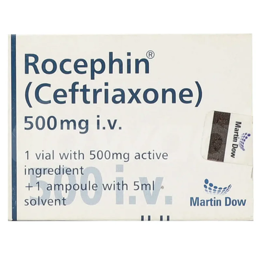 Rocephin 500mg Iv Inj