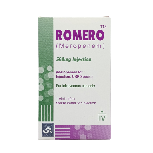 Romero 500mg Inj