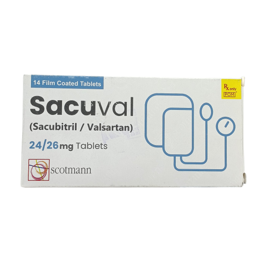 Sacuval 24mg 26mg Tablets