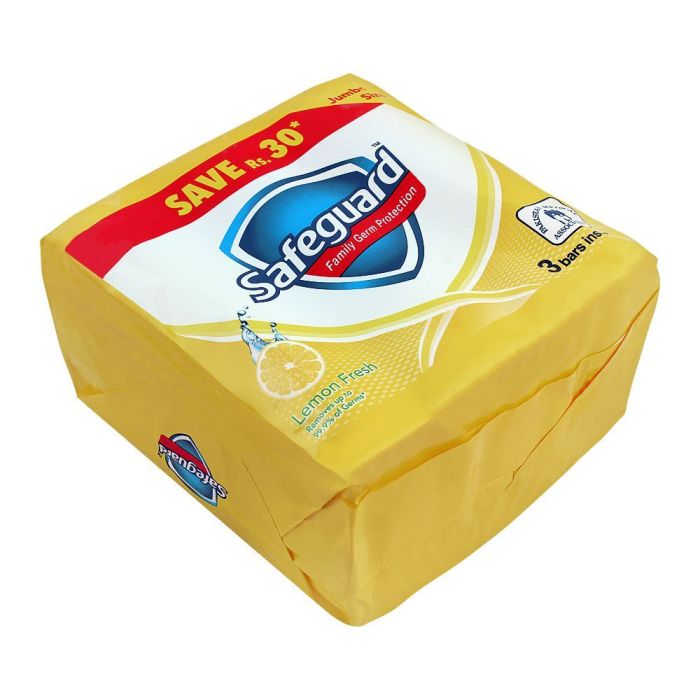 Safeguard Soap 3 X 175g Lemon Fresh