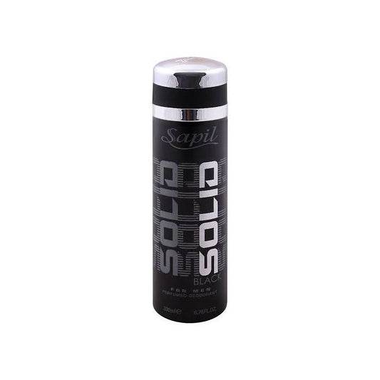 Sapil Body Spray 200ml Solid Black