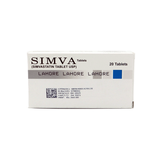 Simva 20mg Tablets