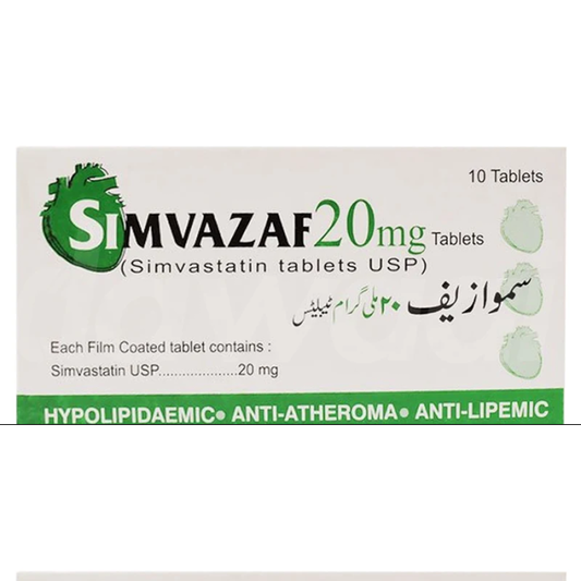 Simvazaf 20mg Tablets
