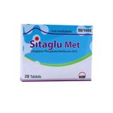 Sitaglu Met 50 1000mg Tablets 28s