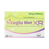 Sitaglu Met Xr 50mg 1000mg Tablets 28s