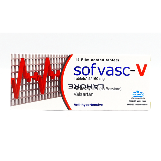Sofvasc V 5 160mg Tablets