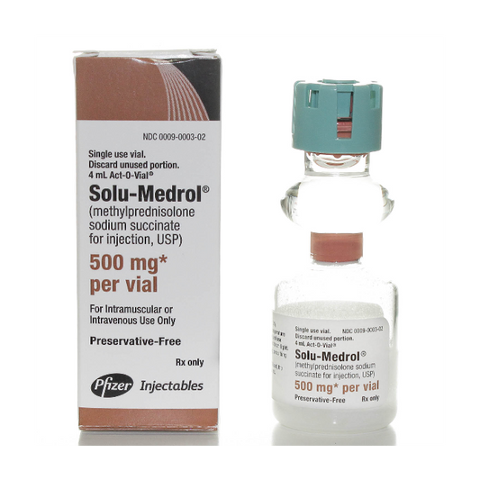 Solu Medrol 500mg Inj
