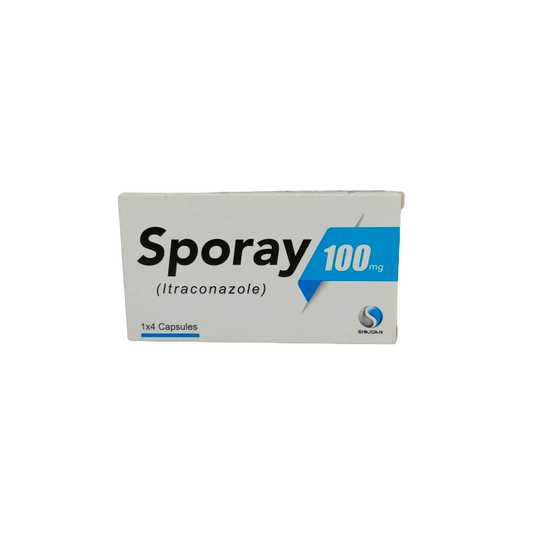 Sporay 100mg Capsules